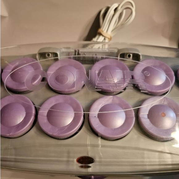 CONAIR ION Shine CHV14IX With 12 Velvet Flocked Hot Curlers & 10 Clips - Picture 6 of 8